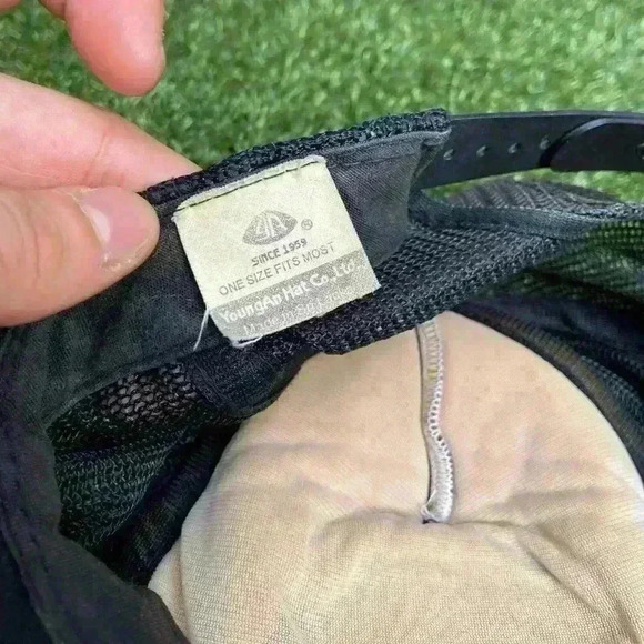 VTG 80’s Vietnam Veteran Military Trucker Hat. - Picture 4 of 4